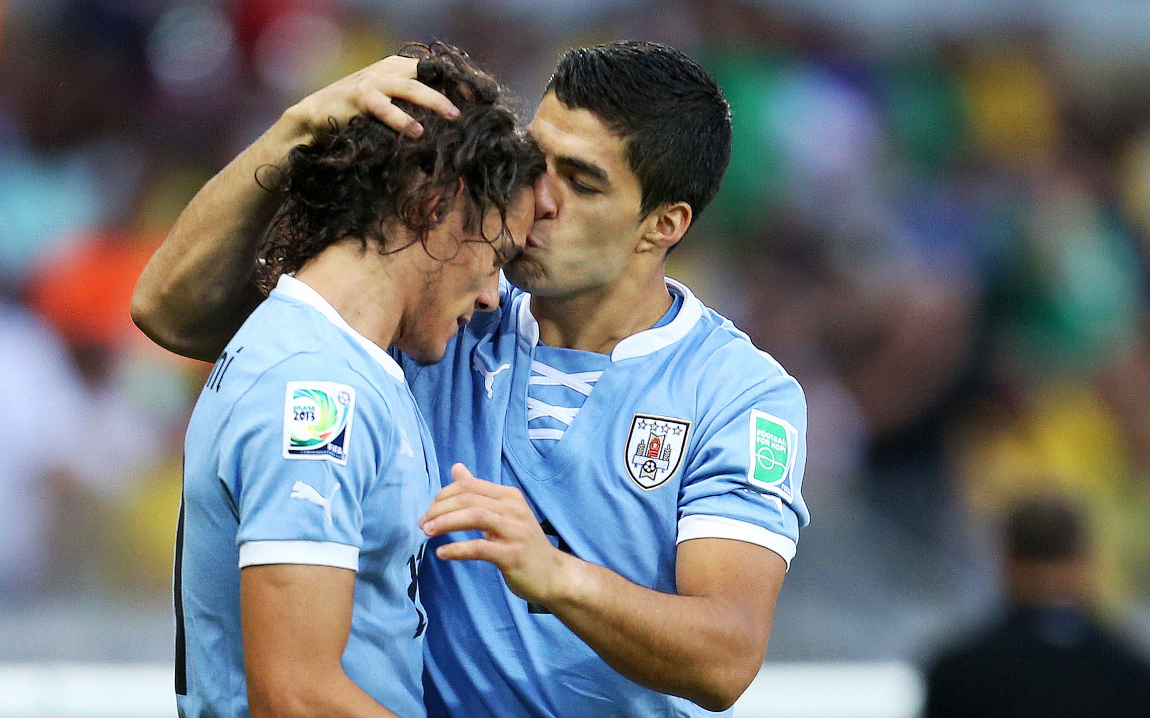 Team to score most goals in World Cup 2018 Cavani Suarez